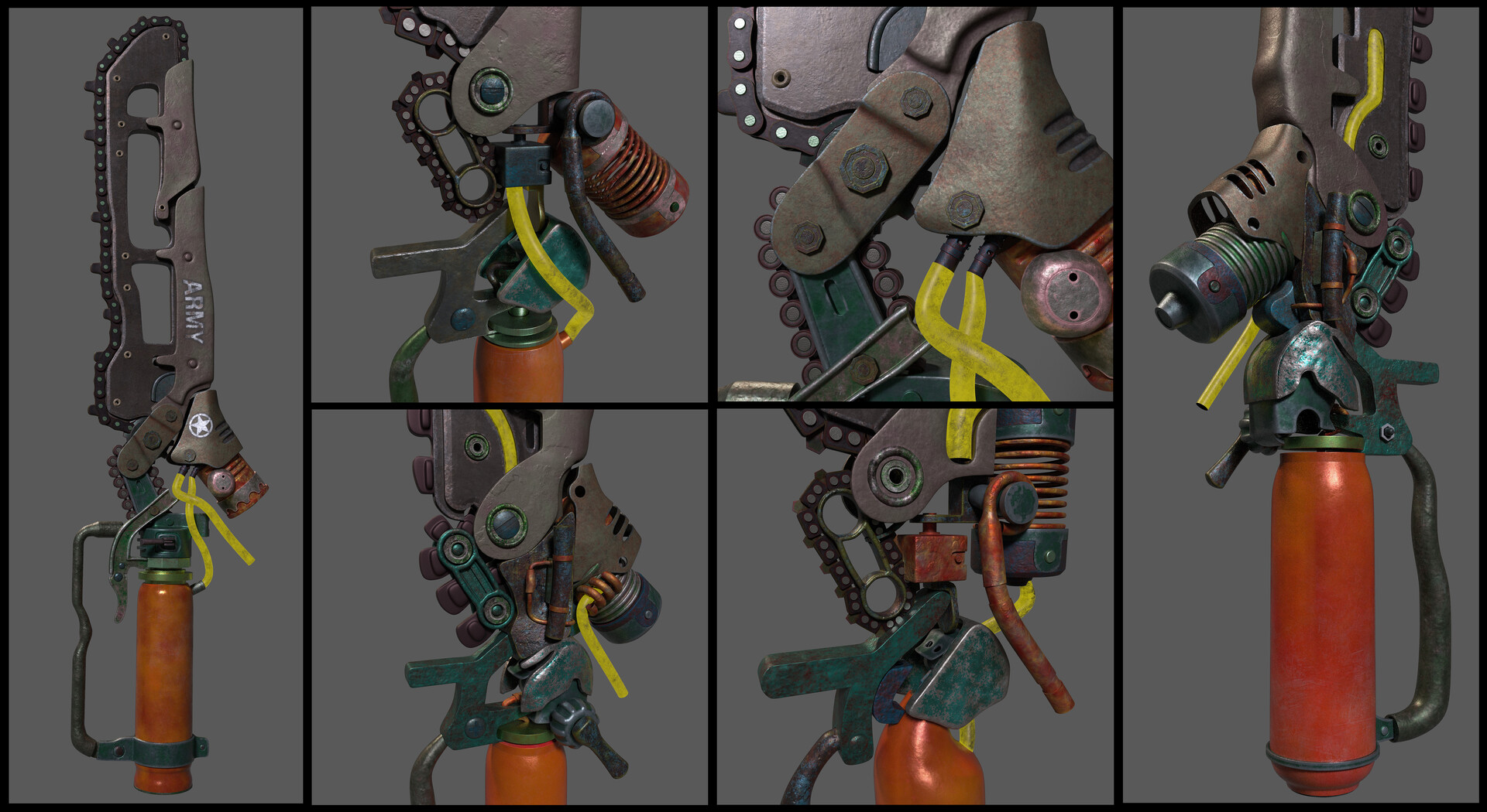 ArtStation - Gaming Weapon