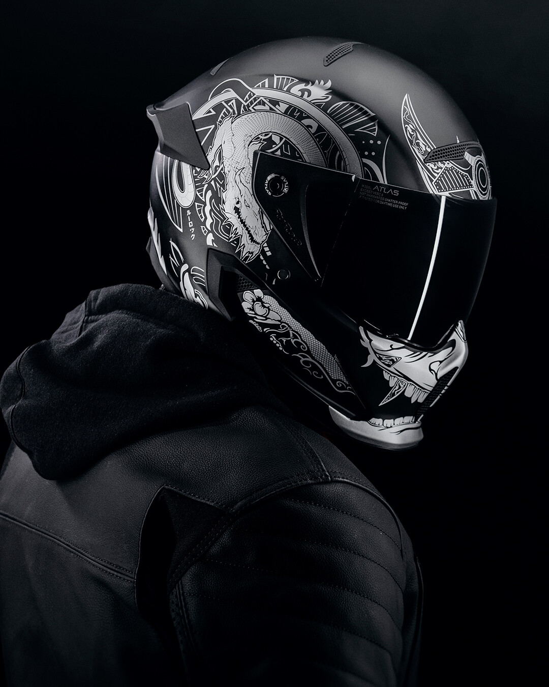 Adam Taylor Ronin Design Ruroc Helmets