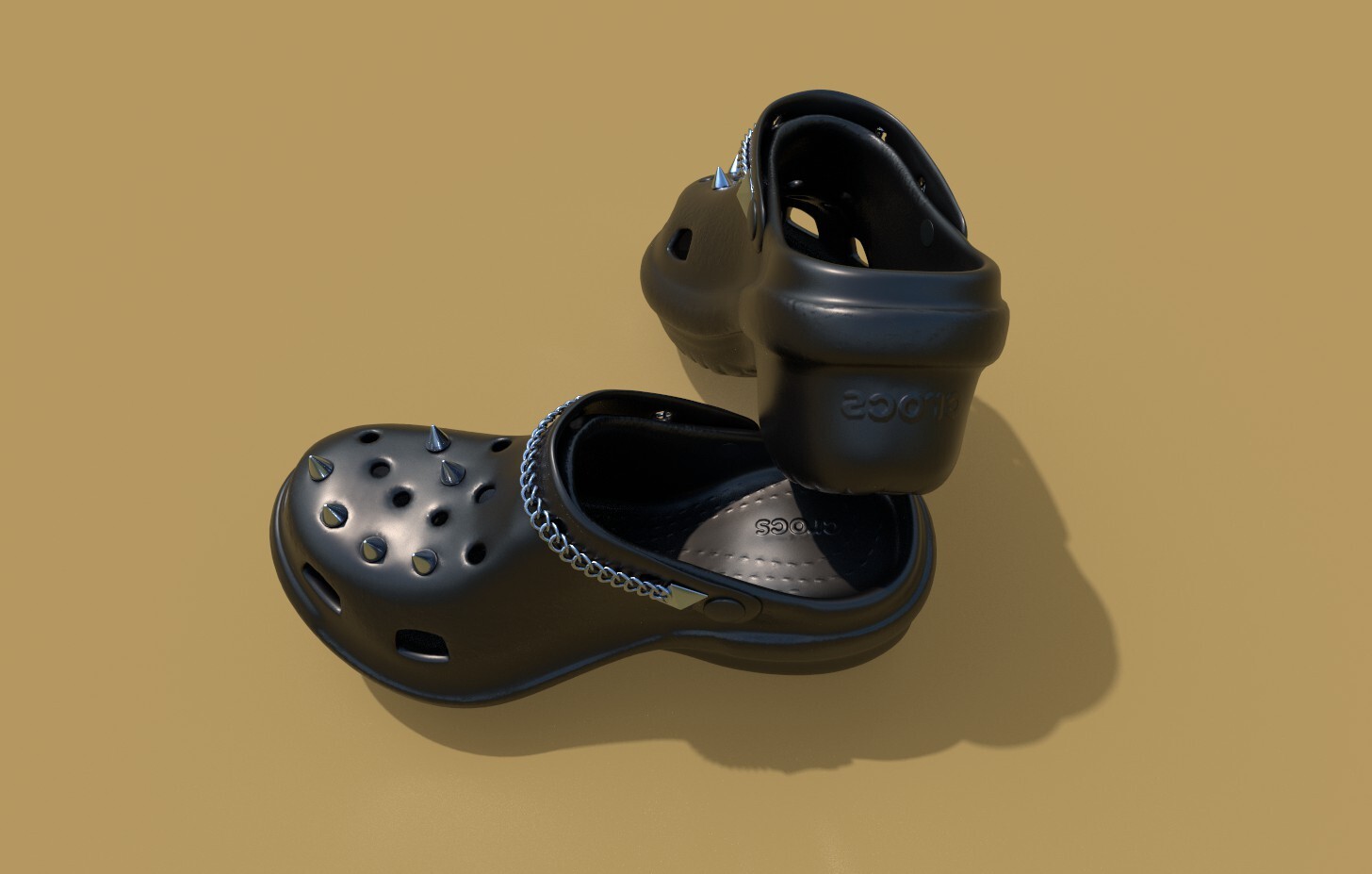 crocs bae platform punk