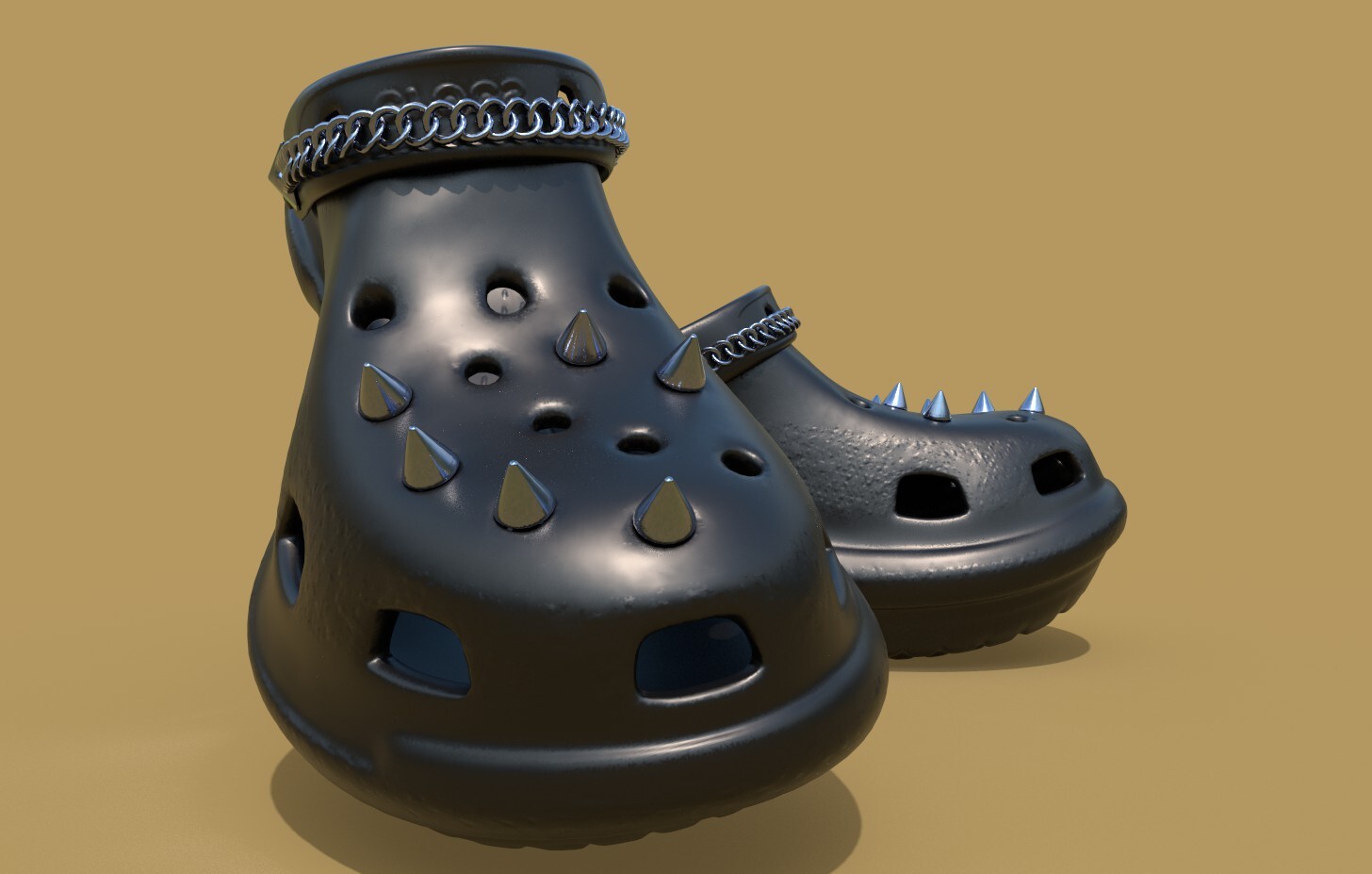 crocs bae platform punk