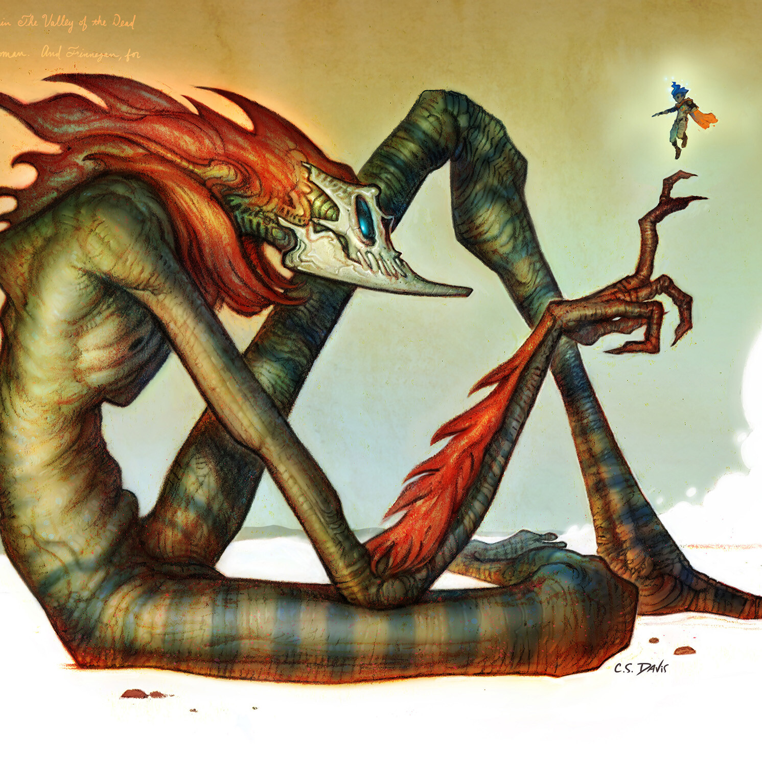 Finnegan meets The Shadowman in the desert of the unreal and finds that for the first time, he is unafraid. 