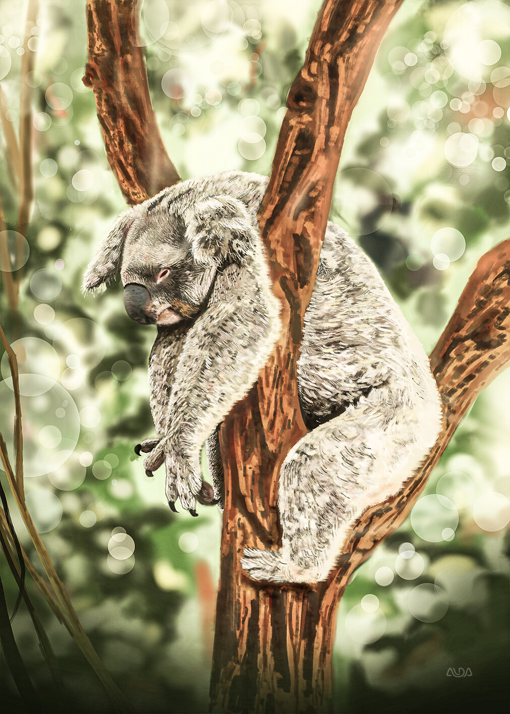 ArtStation Lazy Koala