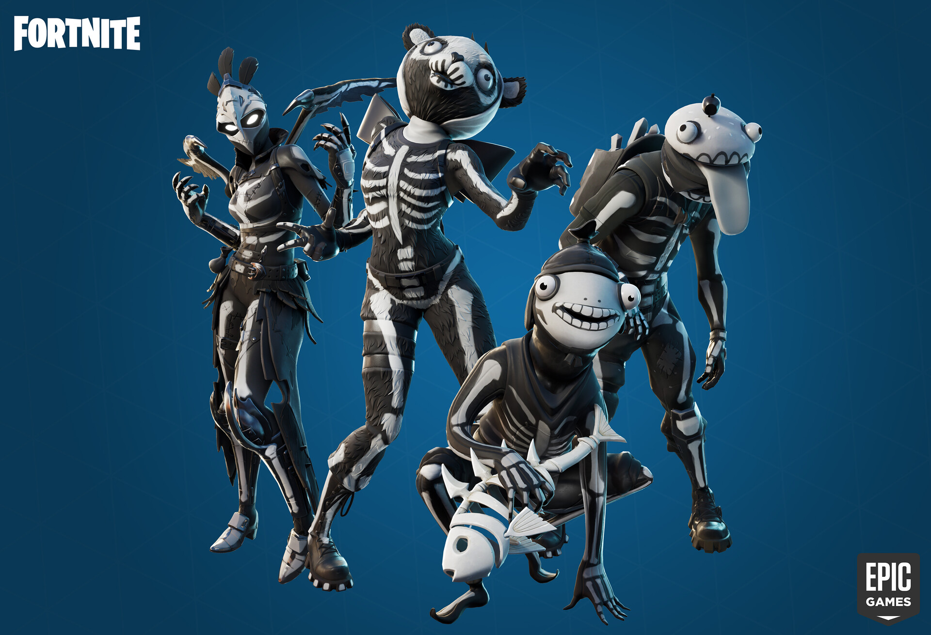 ArtStation Fortnite Skull Squad Pack