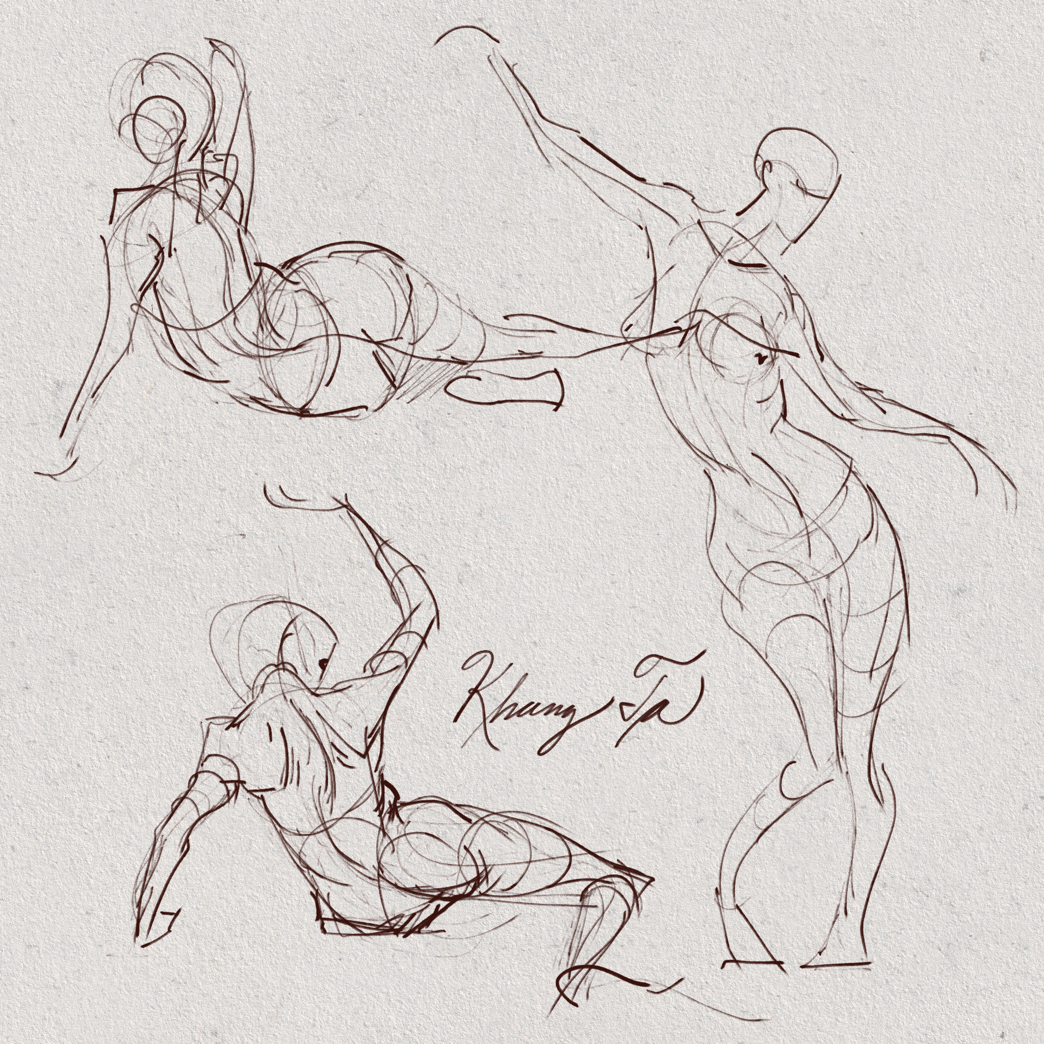 Gesture Drawing Practice with Glenn Vilppu