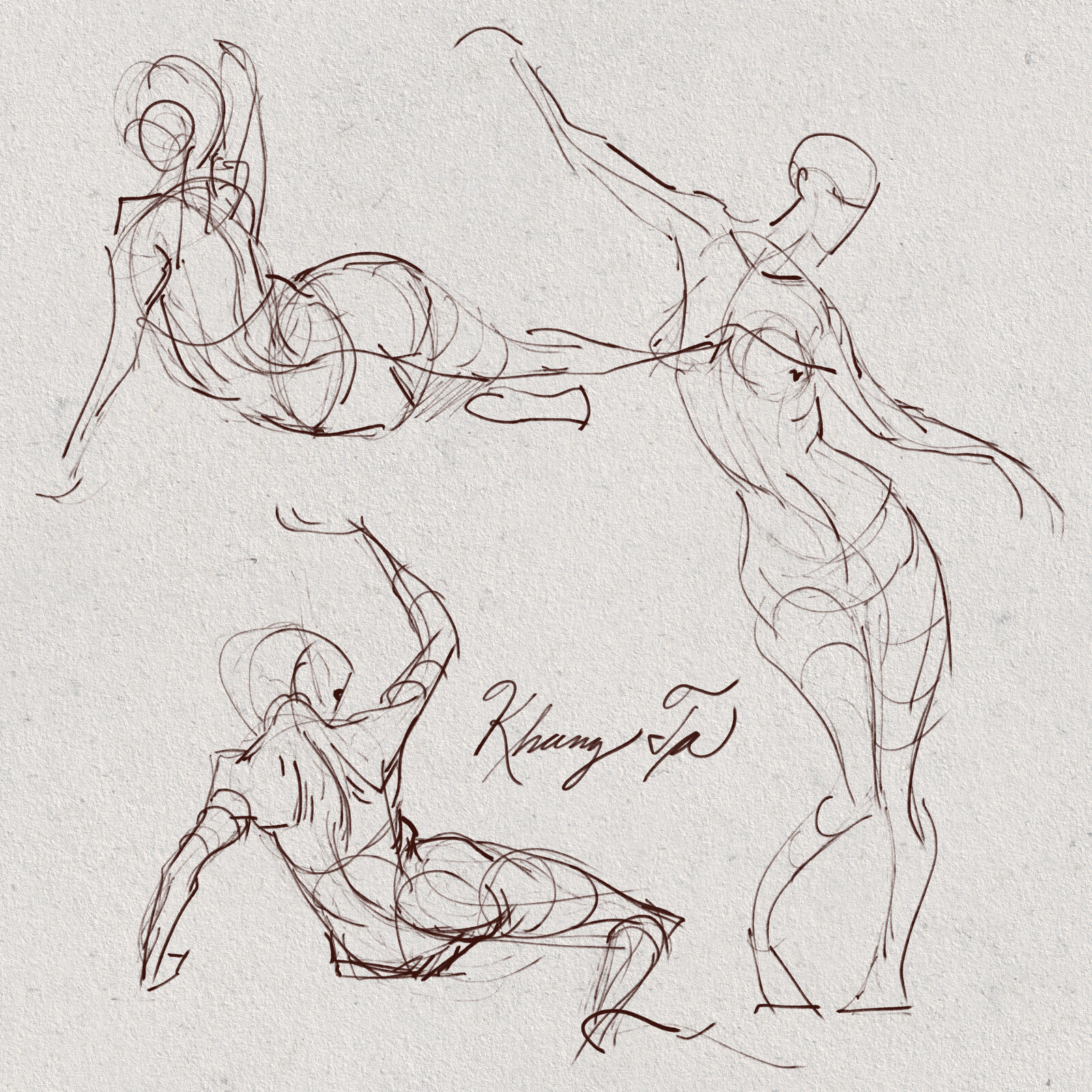 Gesture Drawing Practice with Glenn Vilppu