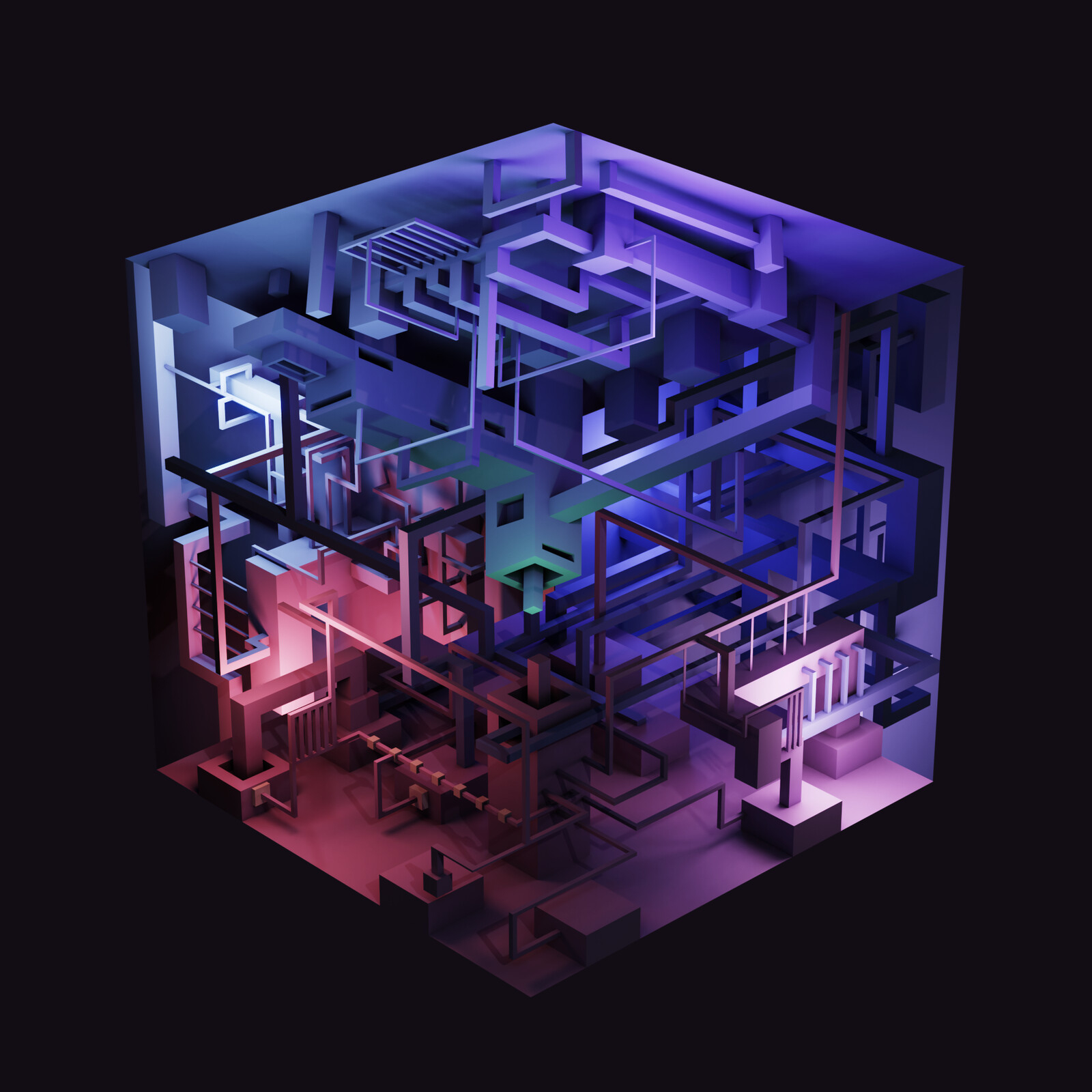The default cube 
