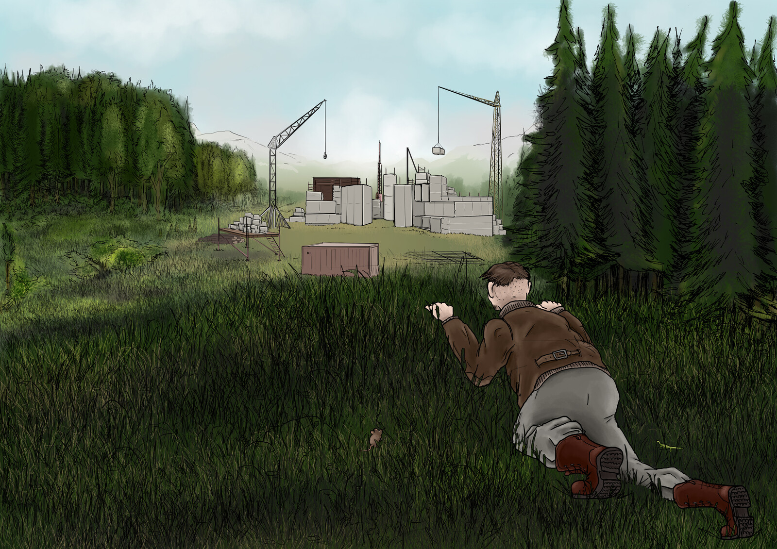 Bunker Construction Site
