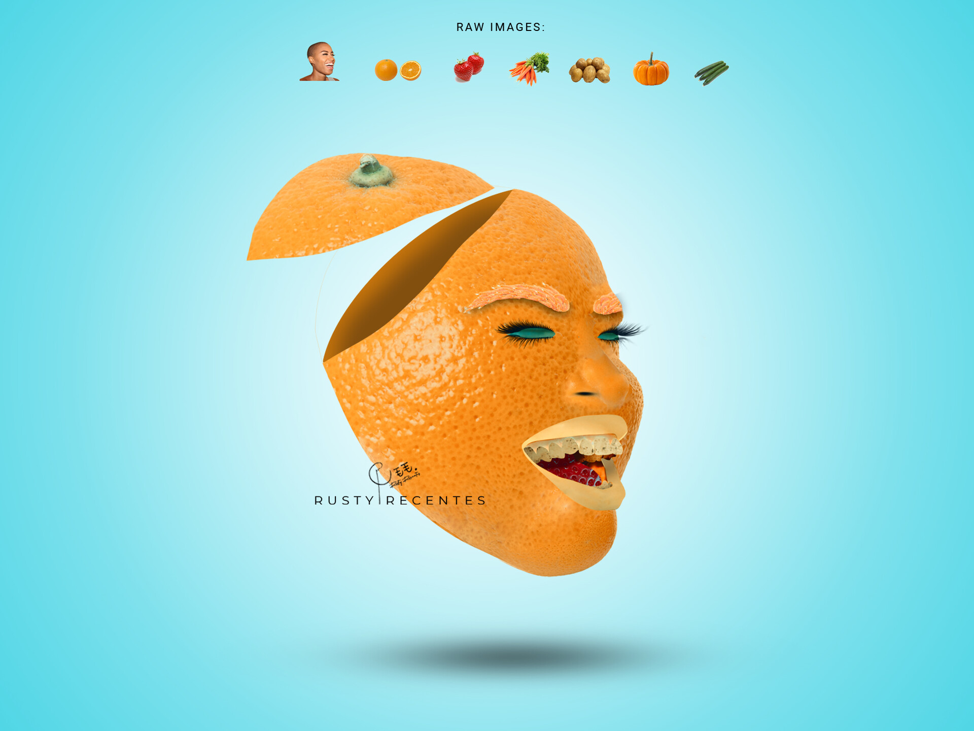 ArtStation - Fruit Head