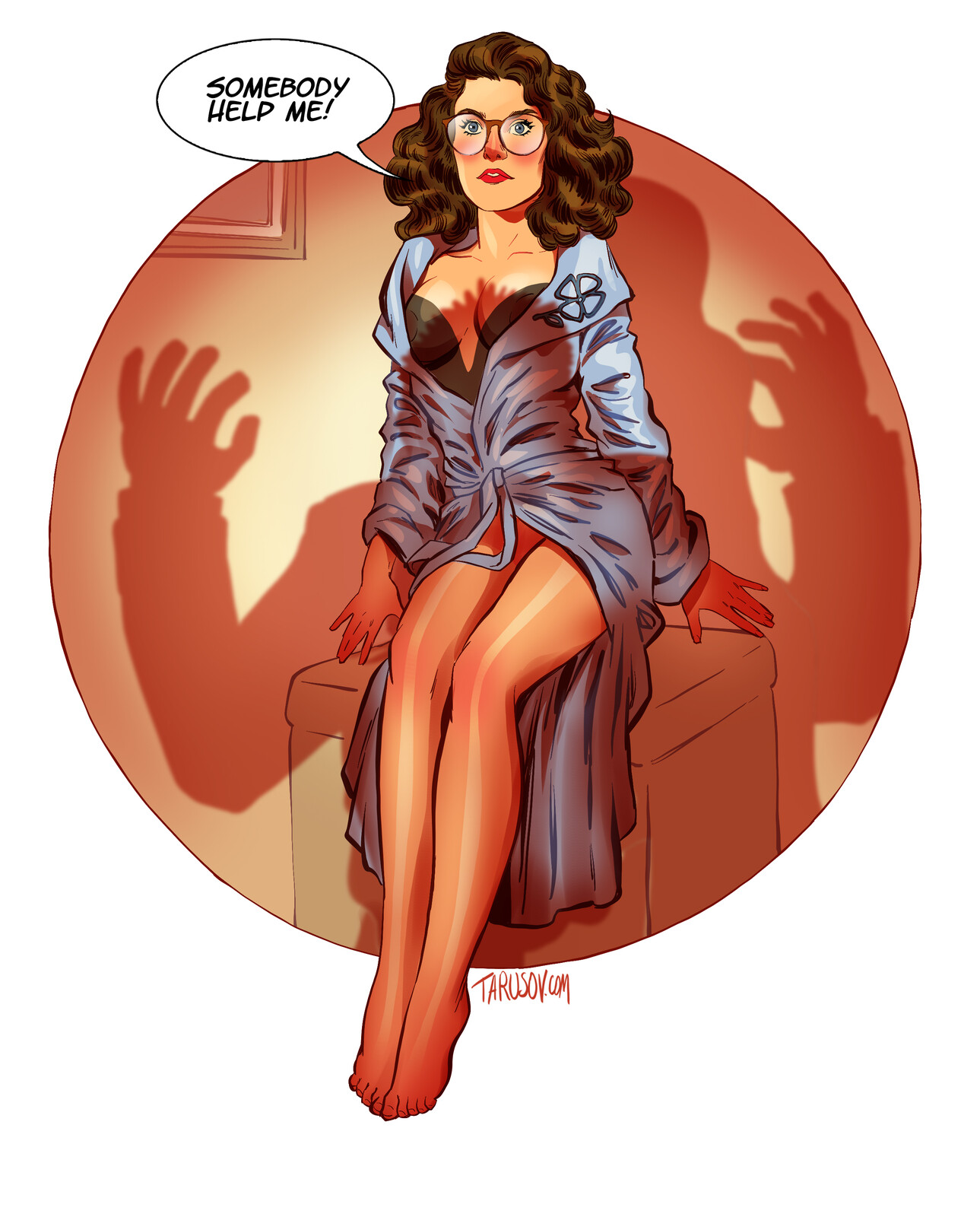 Андрей тарусов рисунки пин ап