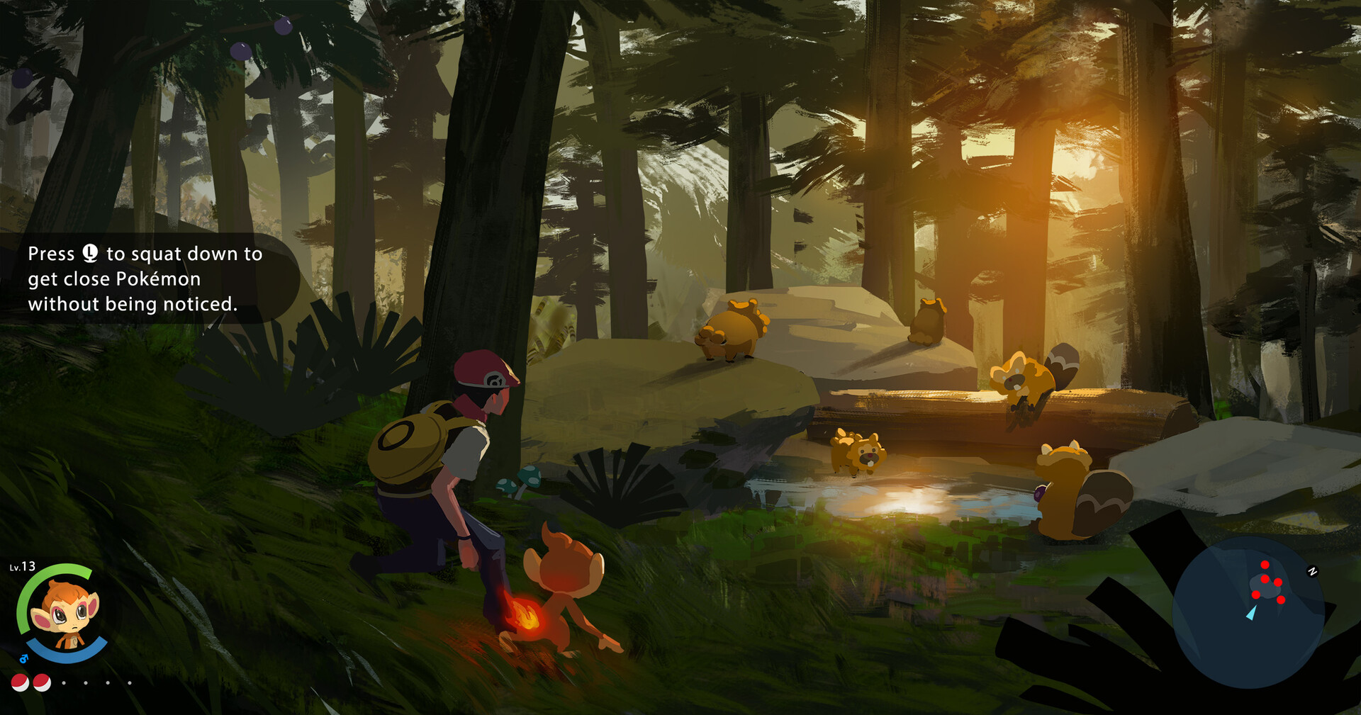 Shen YH Pokémon open world game concept (fan art)