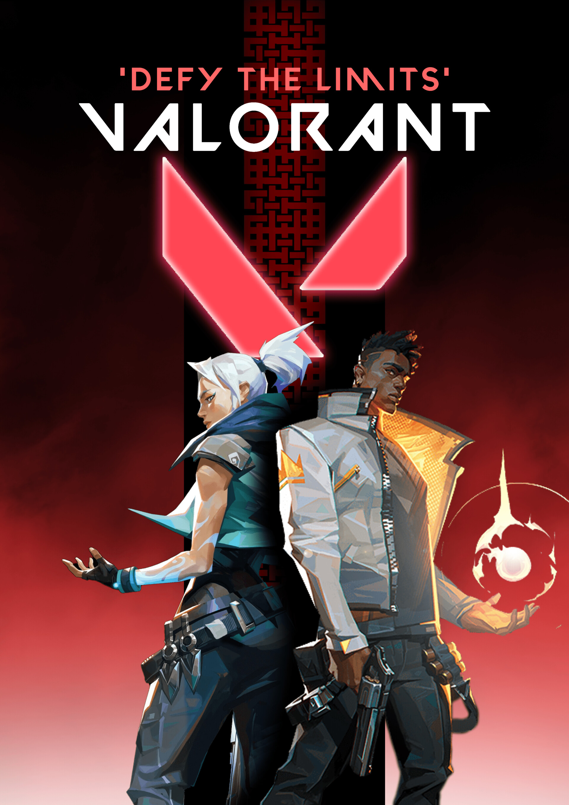 Artstation valorant game poster