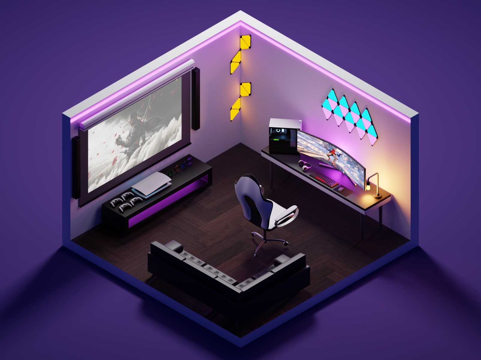 ArtStation DREAM GAMING ROOM ArtStation DREAM GAMING ROOM