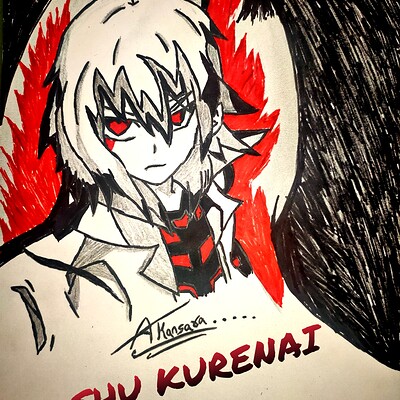 How to draw Shu Kurenai from Beyblade Burst 