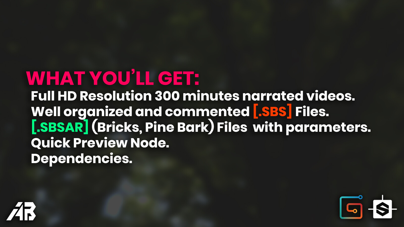 Tutorial pack content 