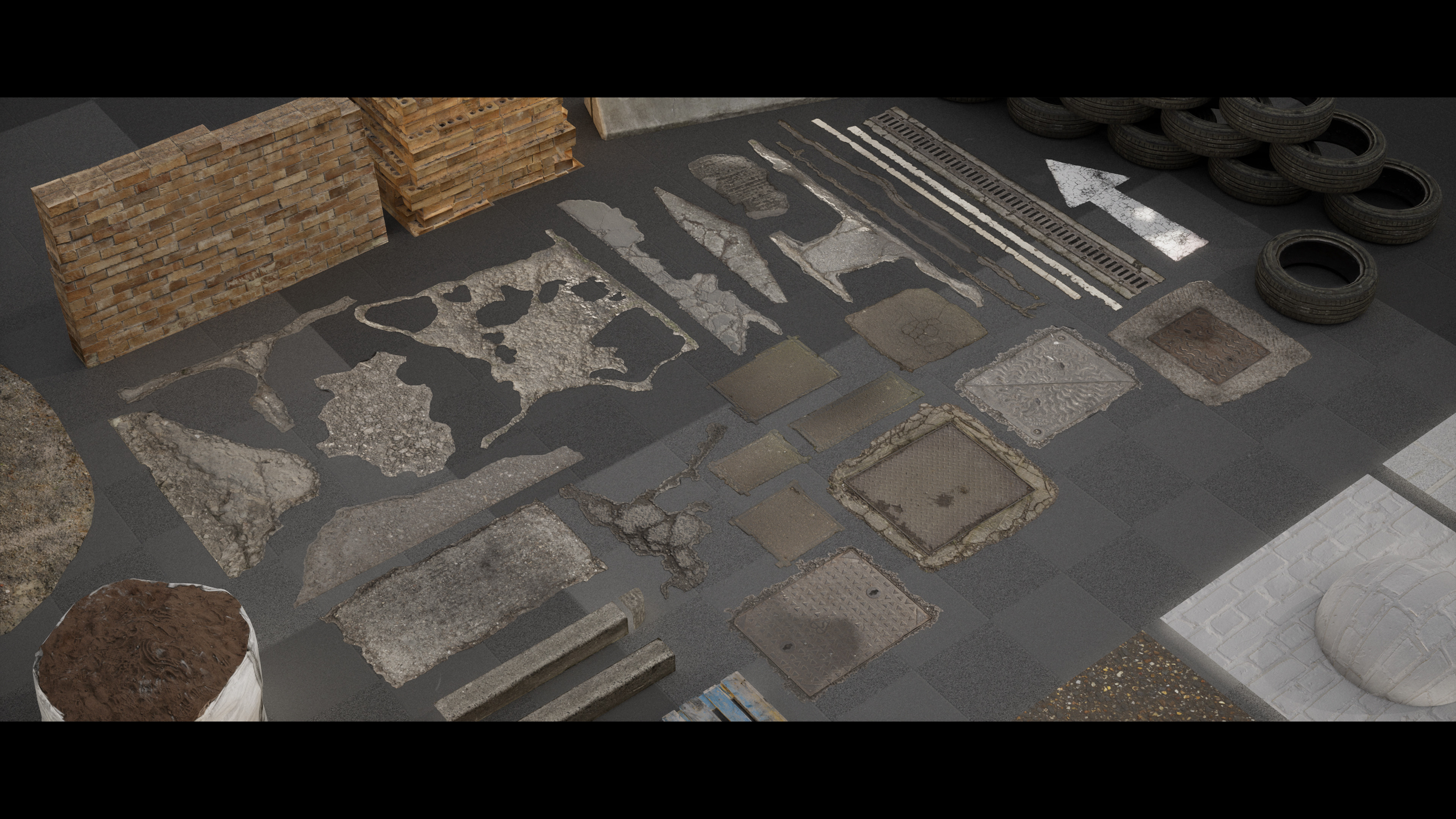 Key Mesh Decals 01