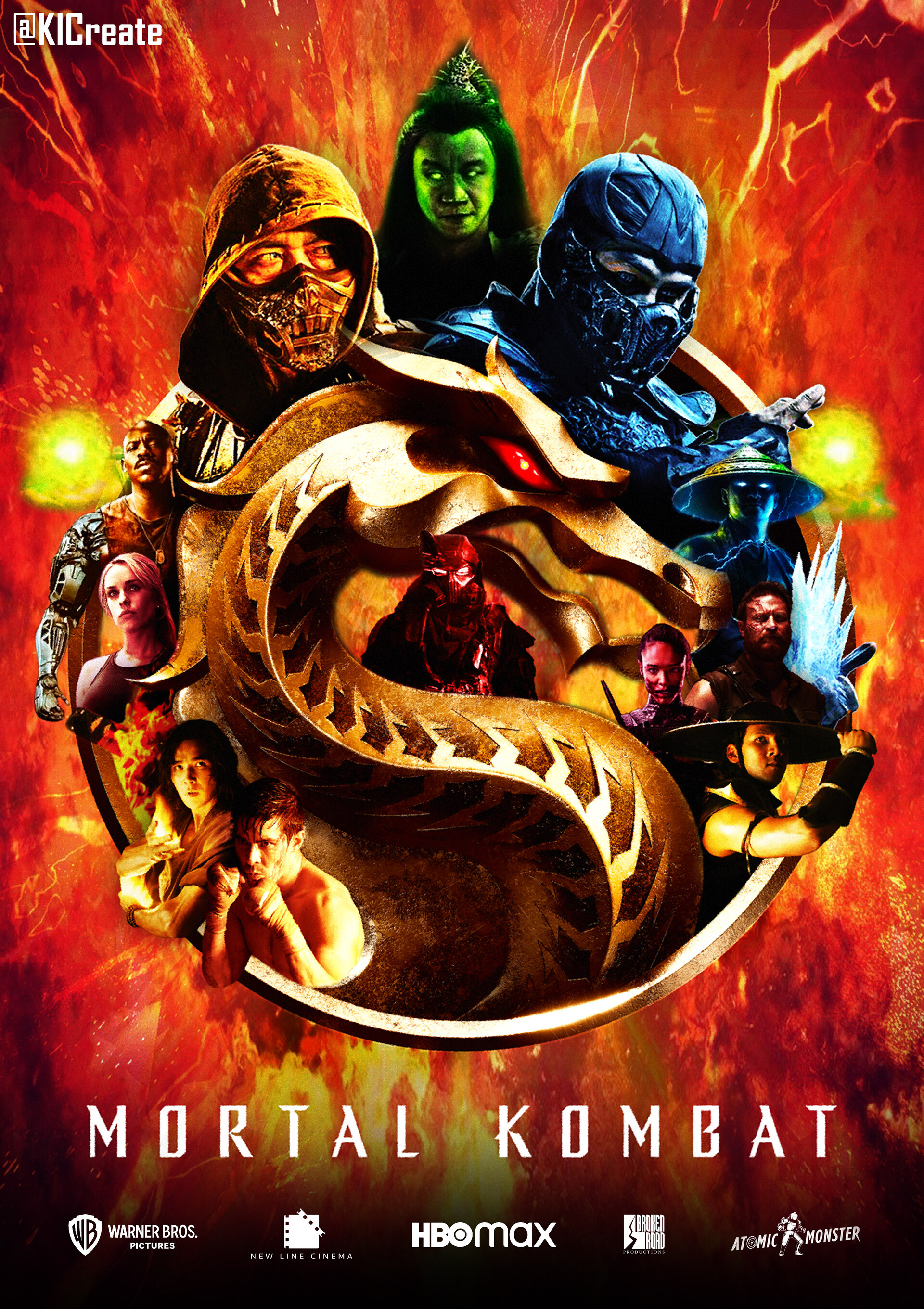 ArtStation Mortal Kombat Fanmade Poster (KICreate)