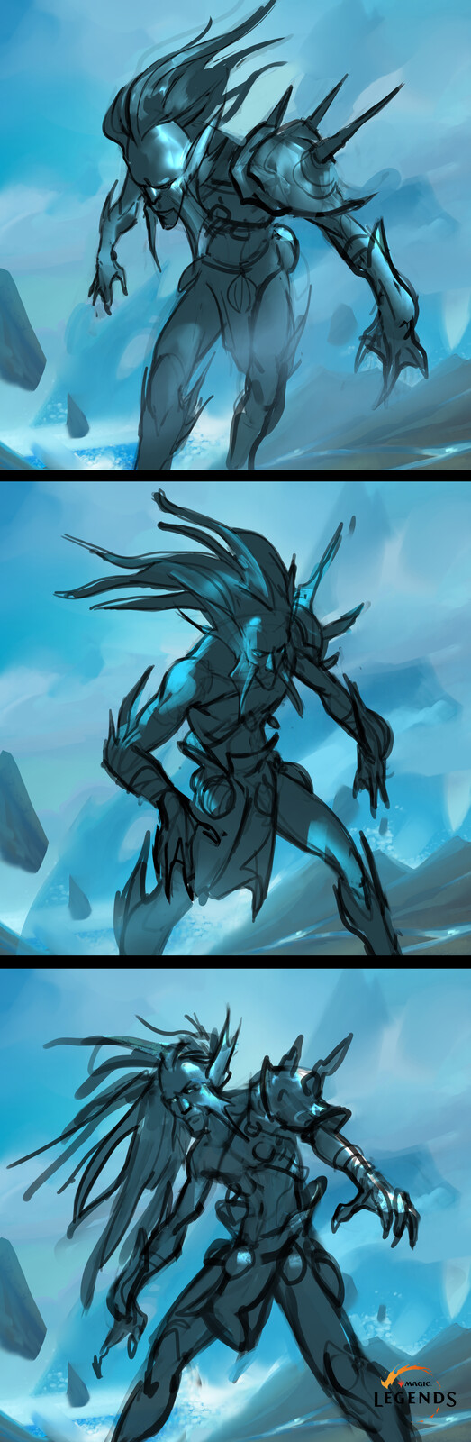 Deeproot Stalker sketches