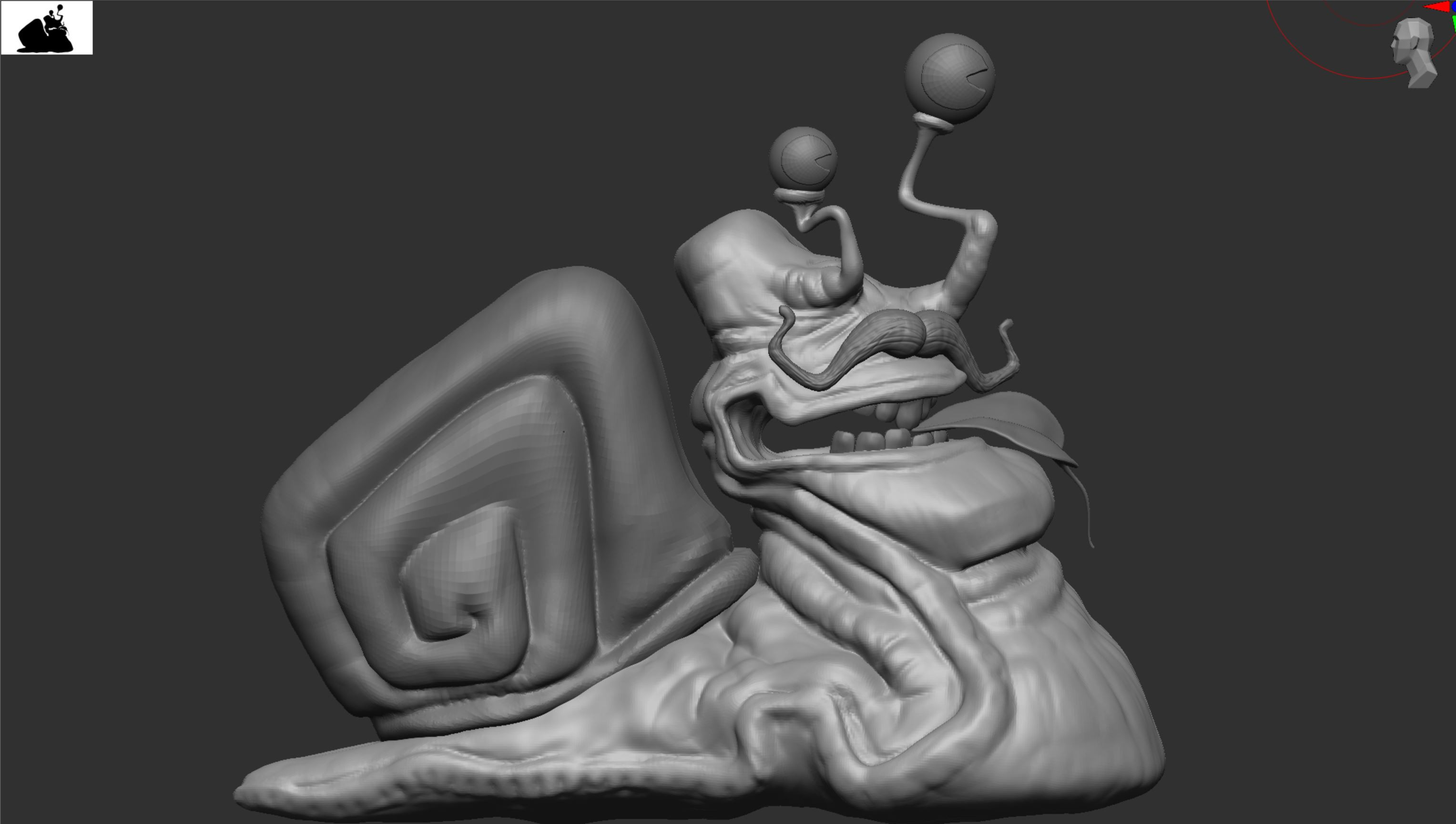 early wip out of zbrush