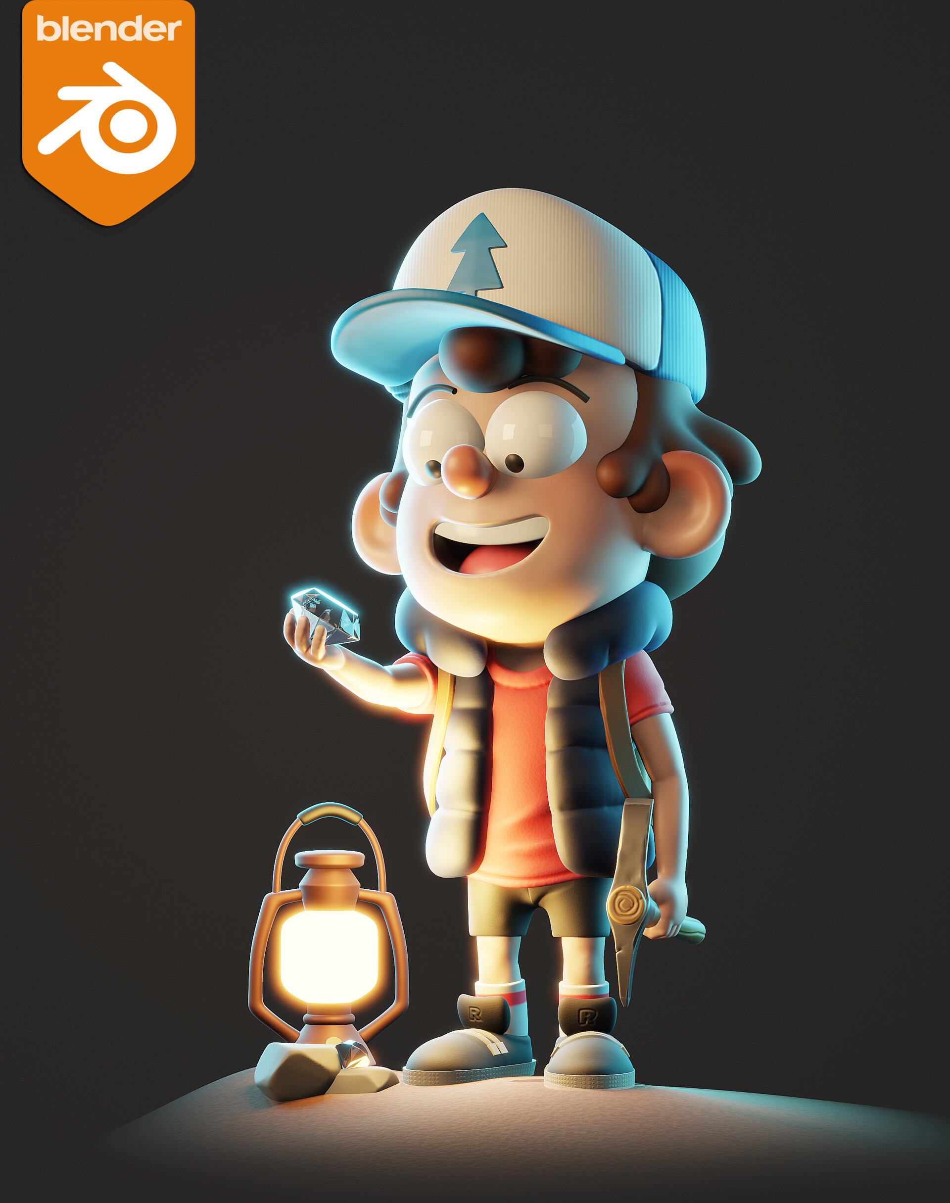 ArtStation DIPPER PINES (FAN ART)