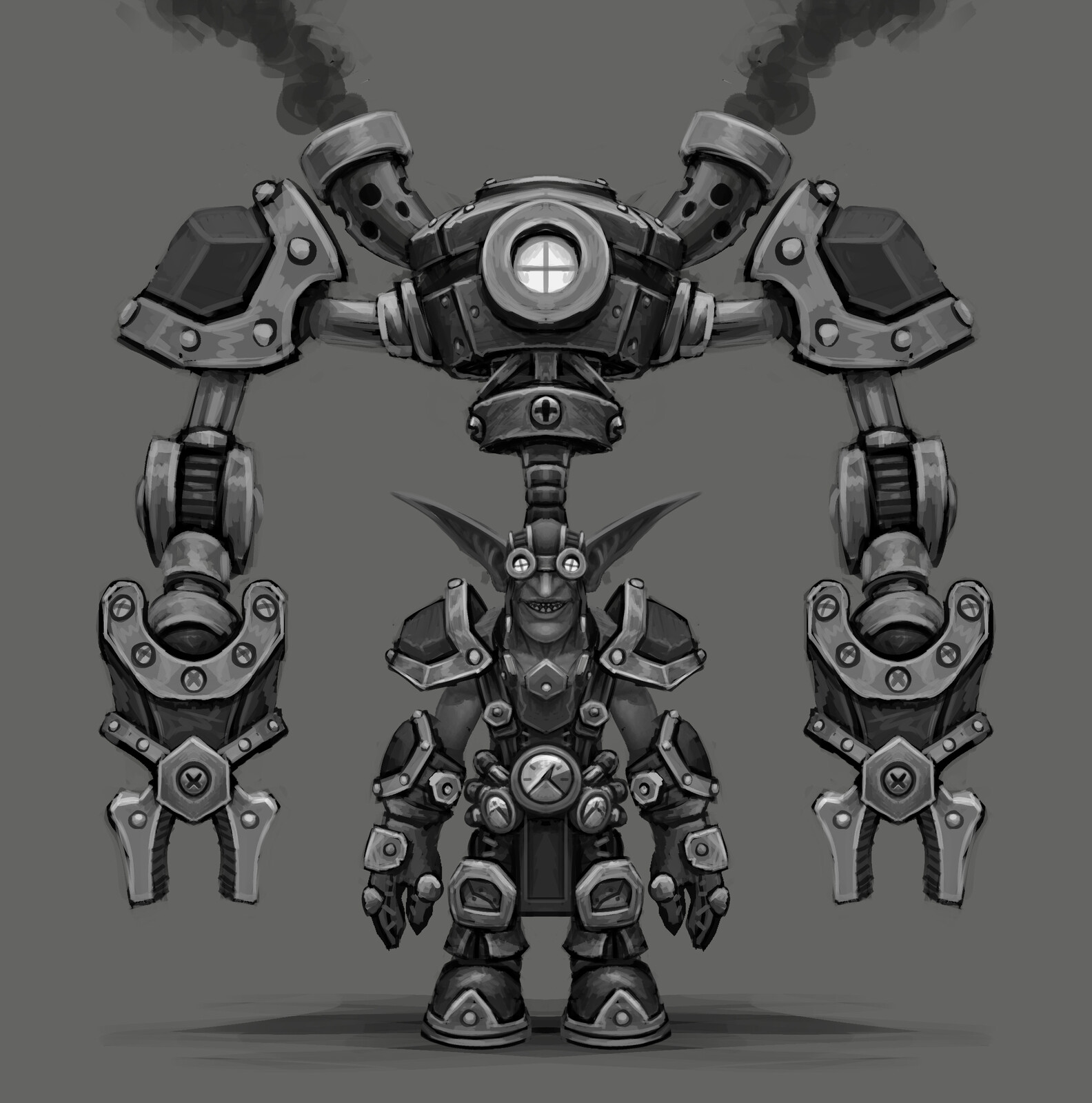 Concept for a Tinker Armor Set