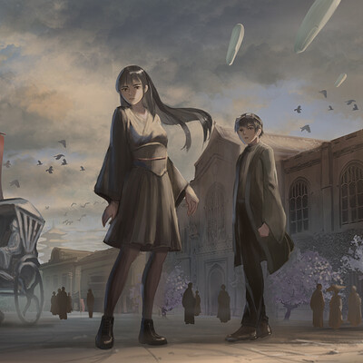 Artstation 禍時異聞 街