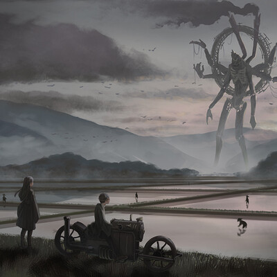 Artstation 禍時異聞 街