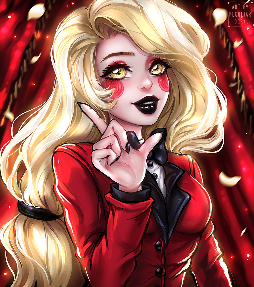Artstation hazbin hotel charlie