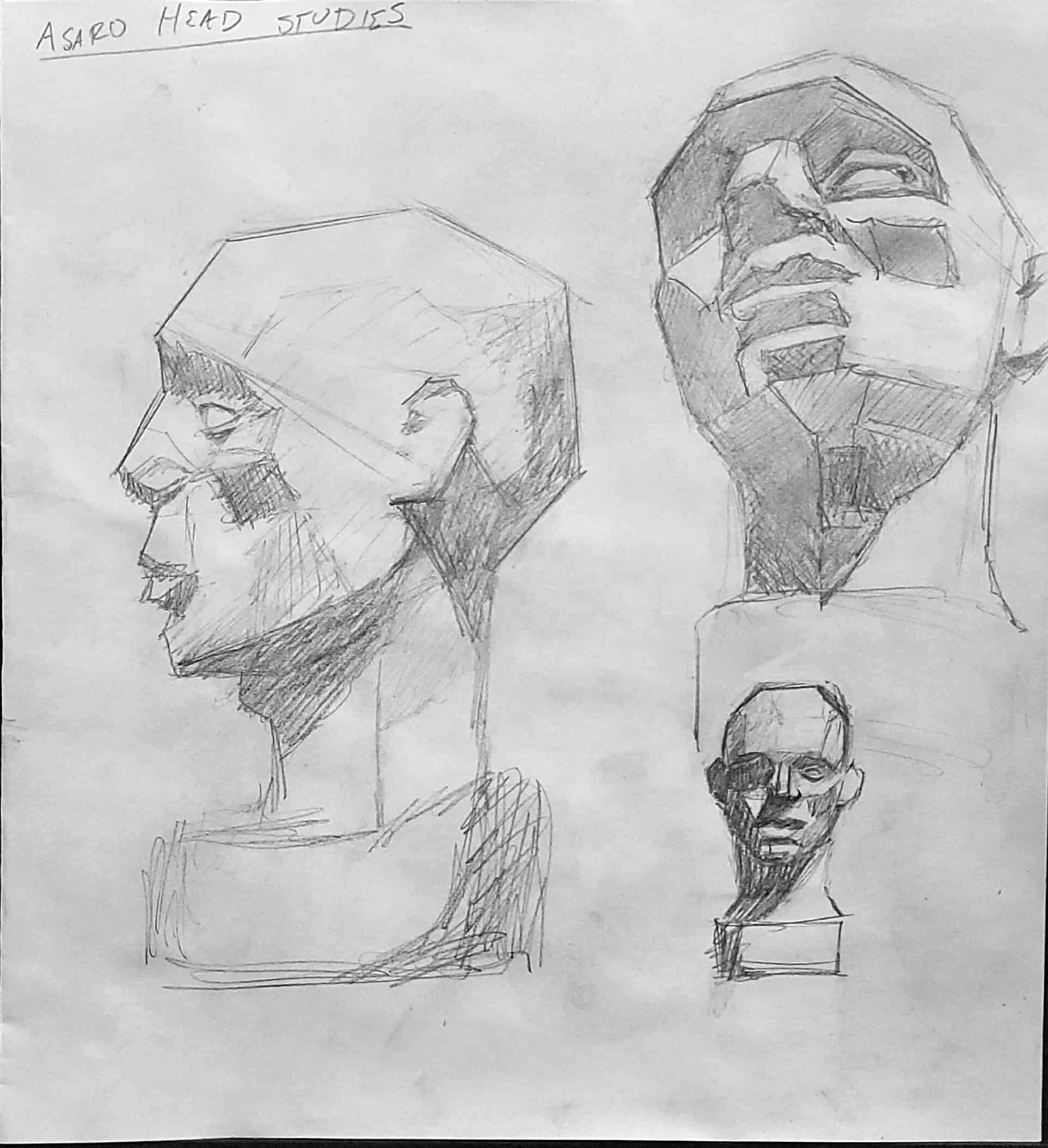 ArtStation - Asaro Head Study