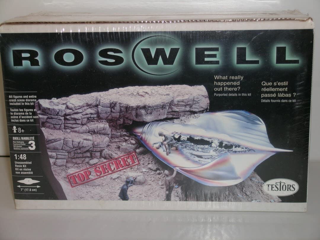 ArtStation Bill McDonald s Roswell UFO Crash Site Model Kit with