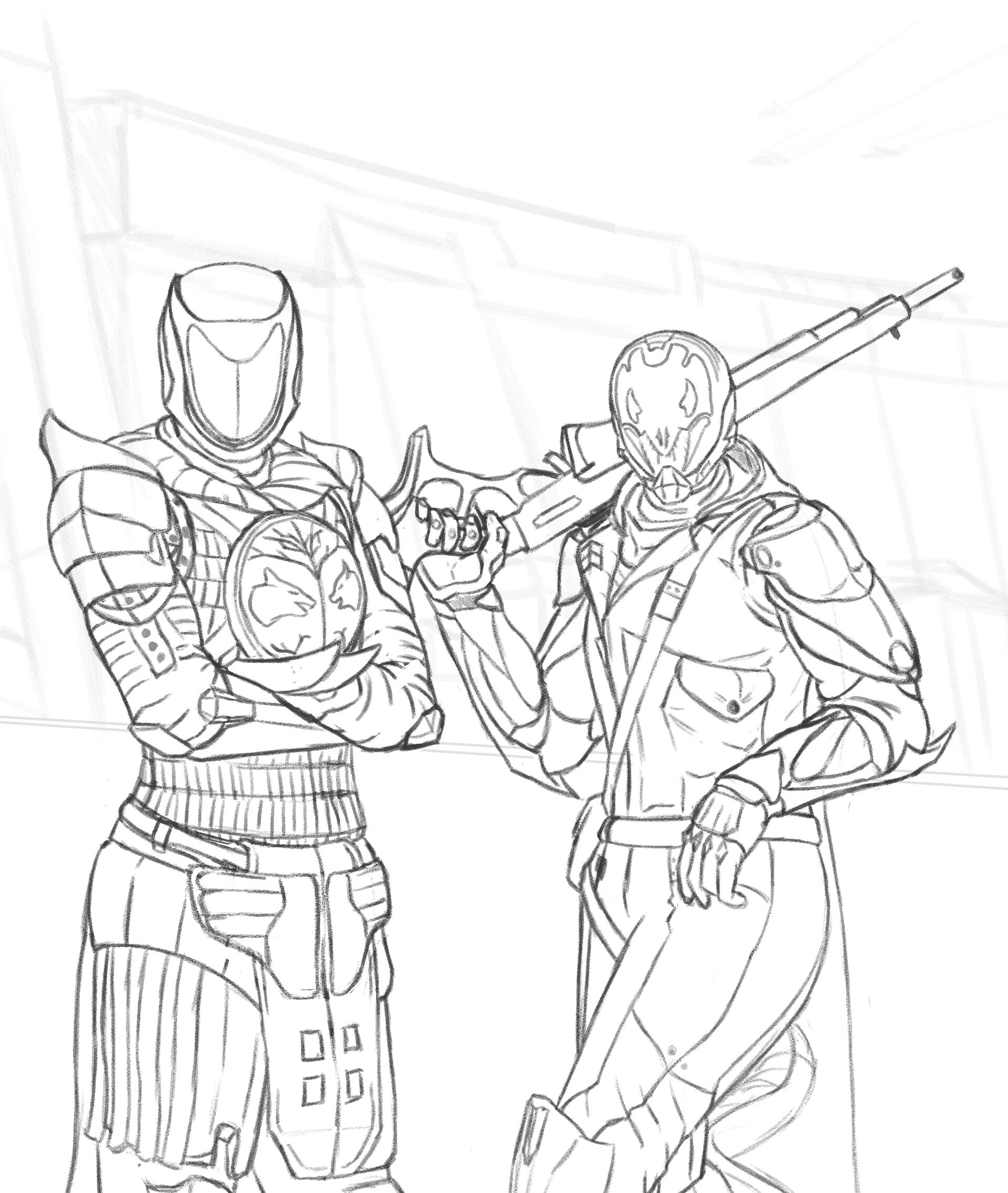 Coloring page Fortnite x lord 
