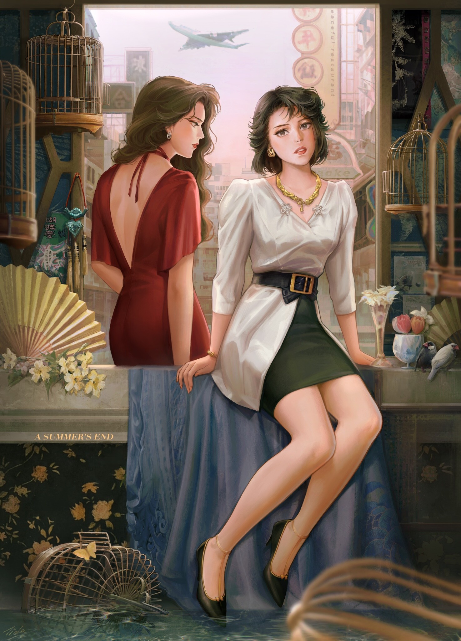 ArtStation - A Summer's End - Hong Kong 1986