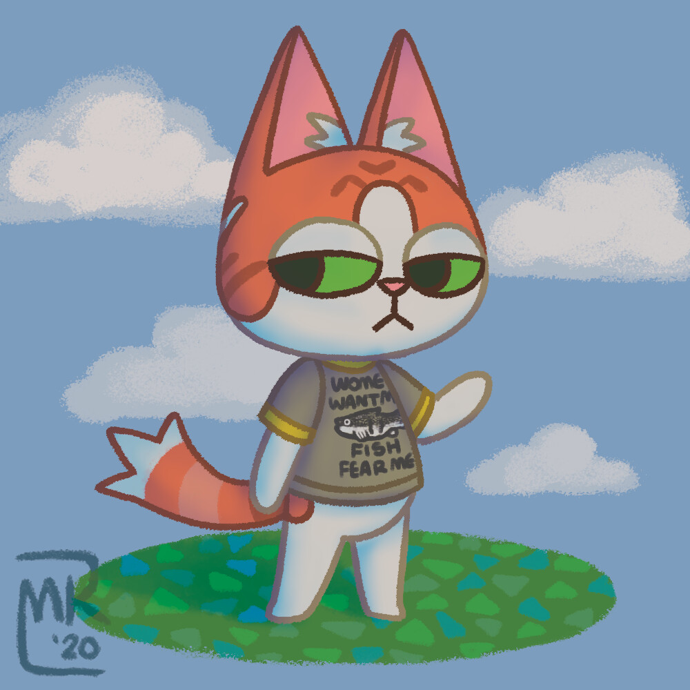 ArtStation Animal Crossing Fan Character (2020)