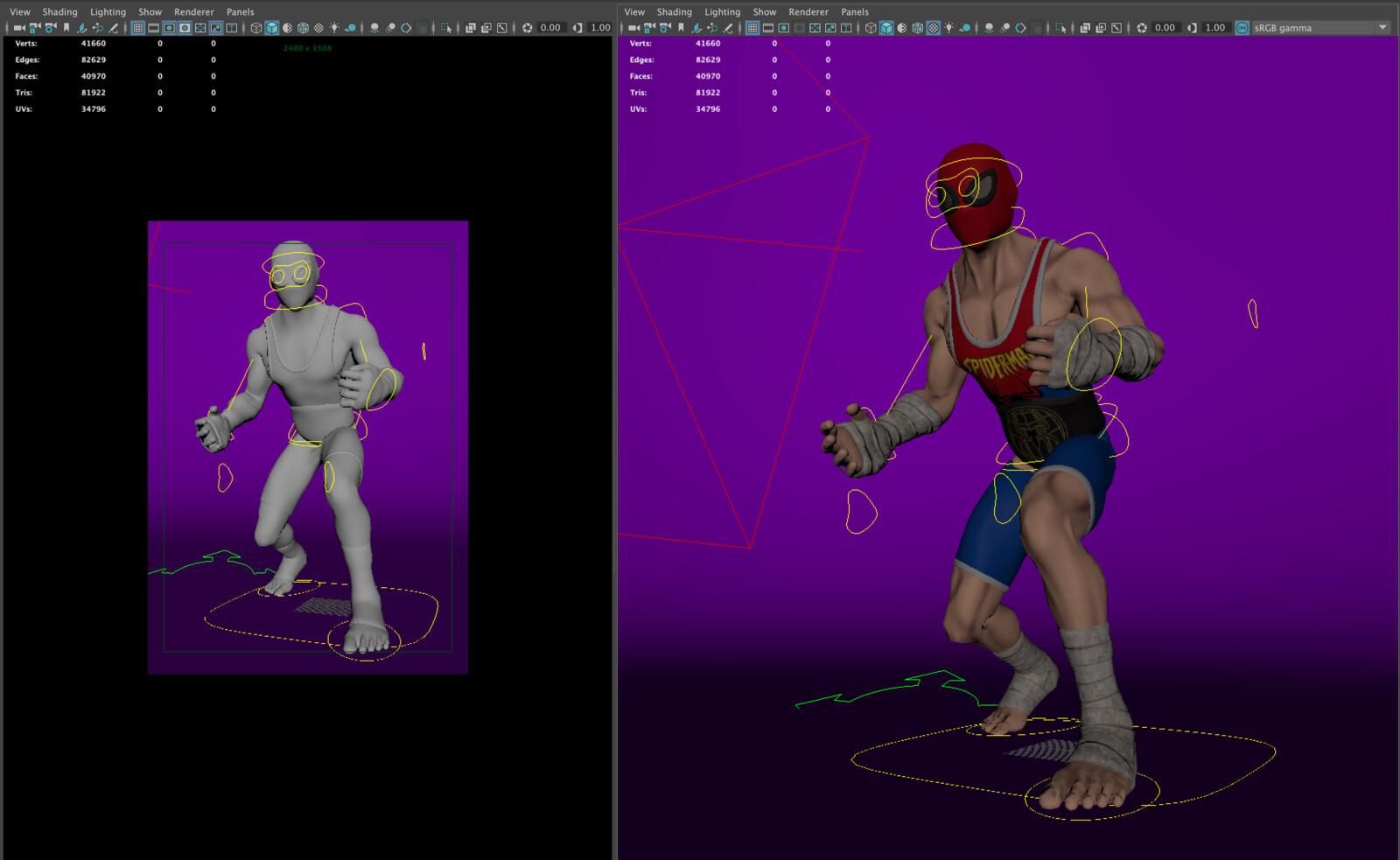 Posed Rig