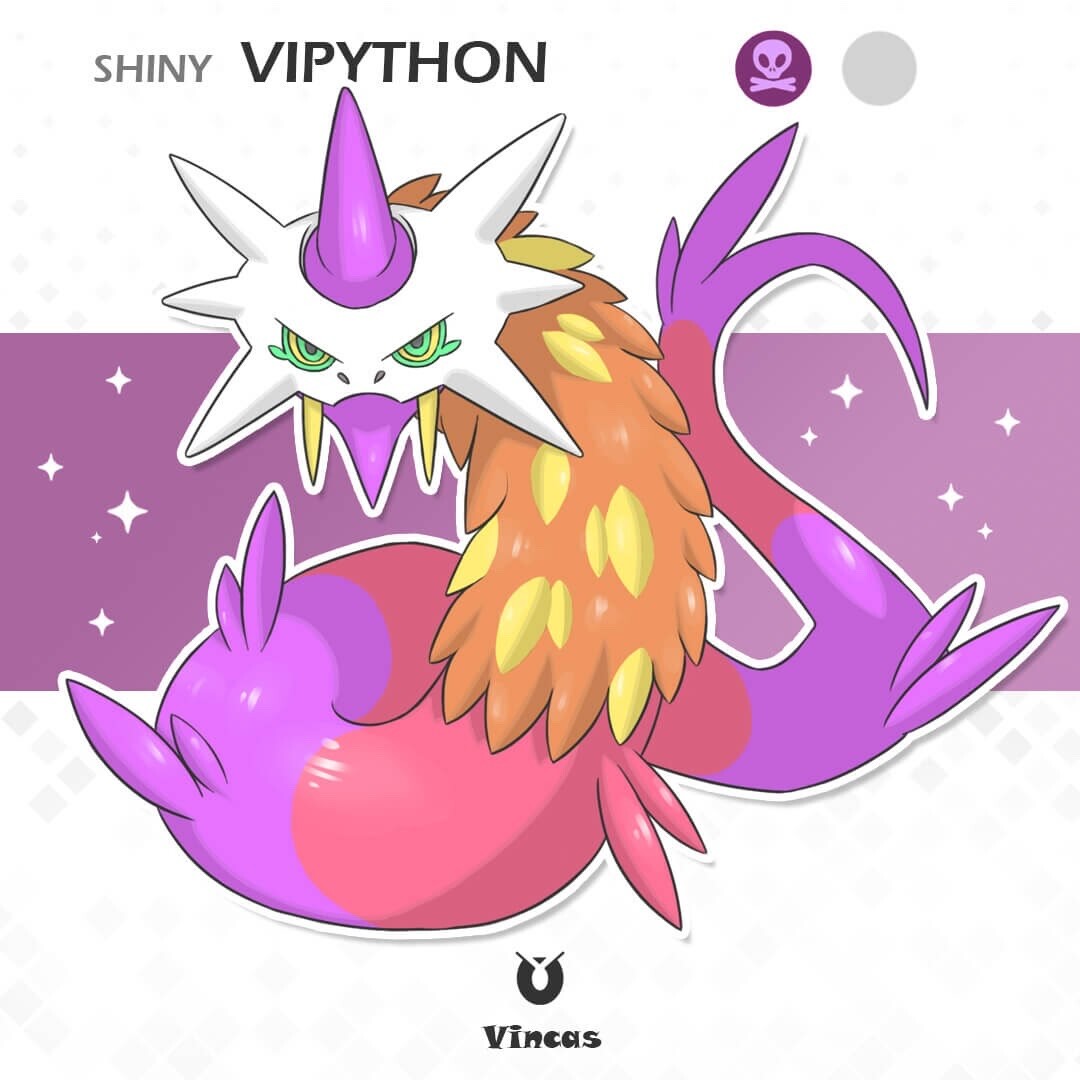 Shiny poison Pokémon 