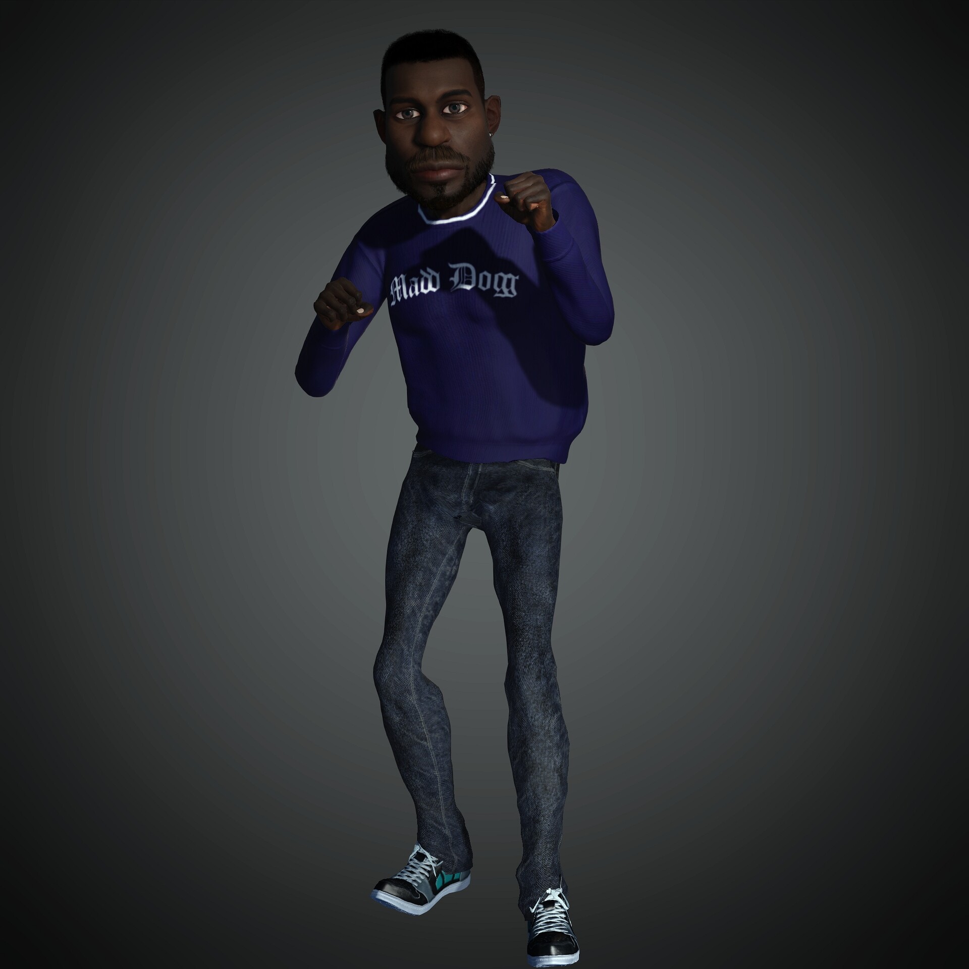 ArtStation GTA : Madd Dogg