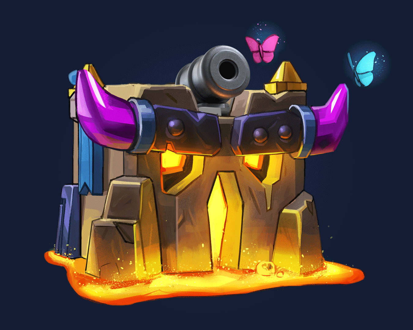 ArtStation - Clash Royale | Pekka Playhouse & Gingerbread