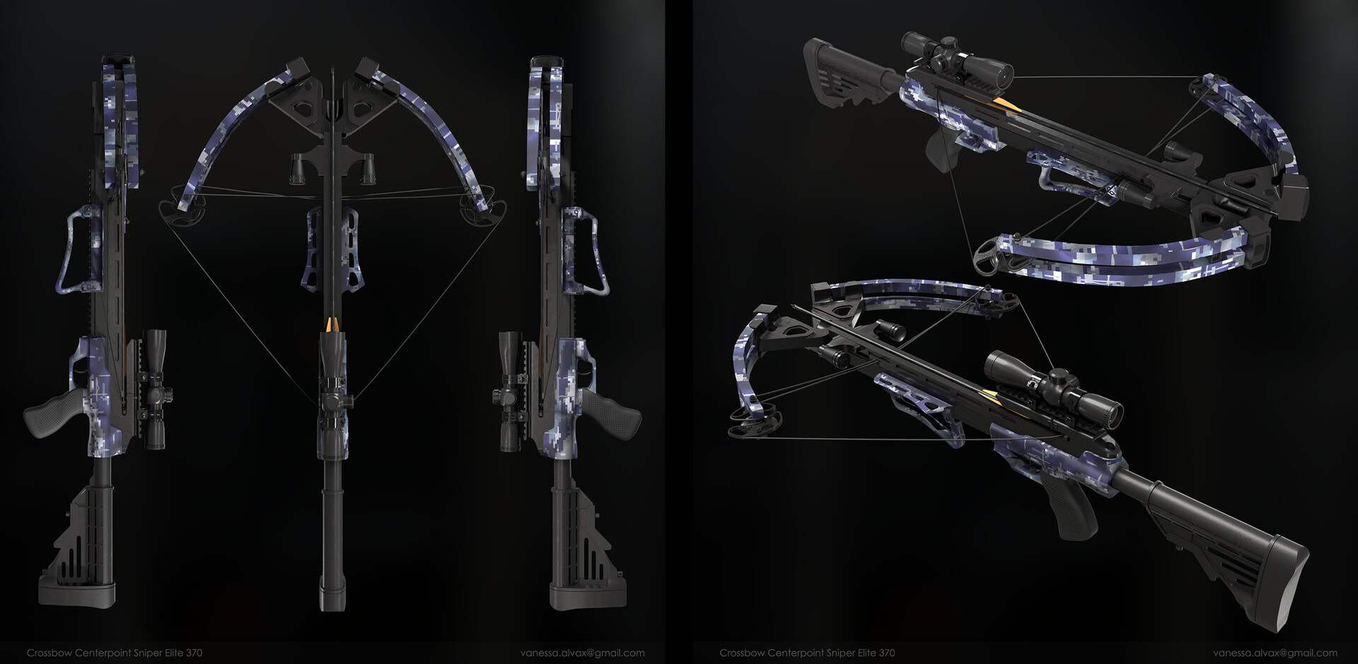 ArtStation - Sniper Crossbow