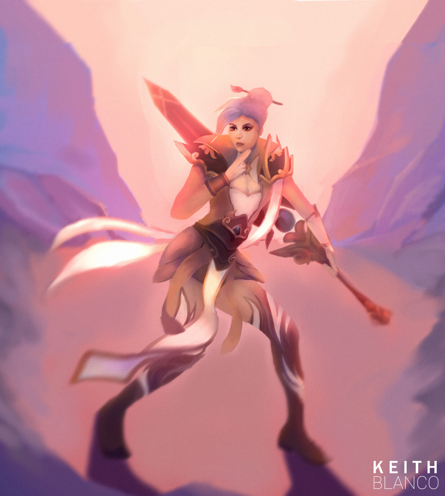 Keith Blanco - Valiant Sword Riven, Prestige Edition