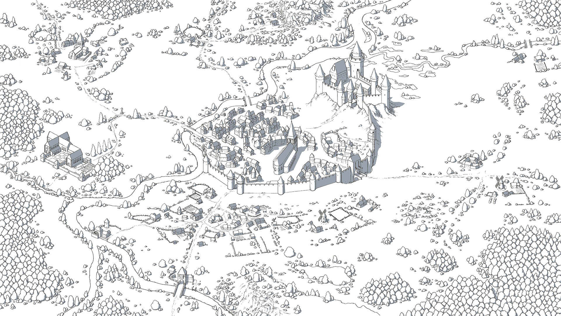 Stephane ARSON Medieval City stephane-arson-medieval-city