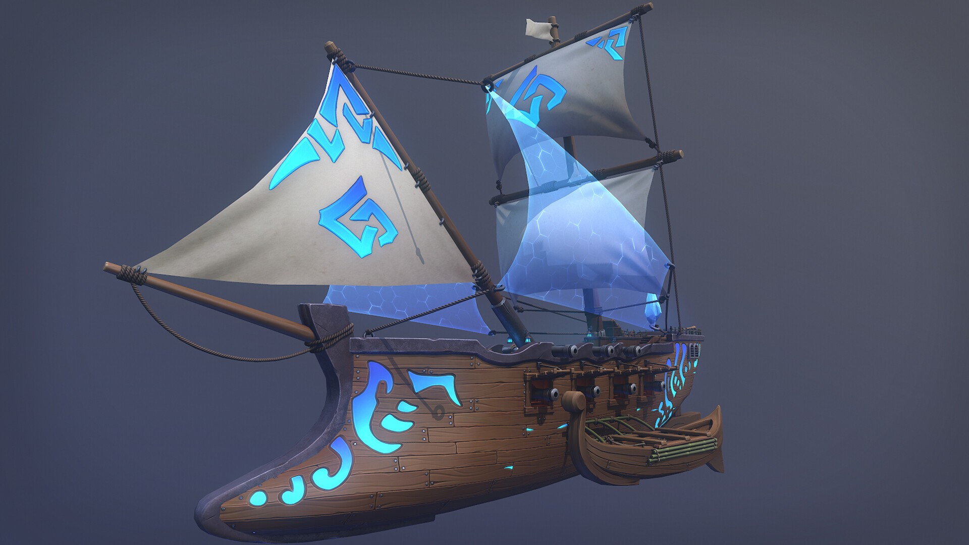 ArtStation - Fantasy Ships - Seas of Kahtaone