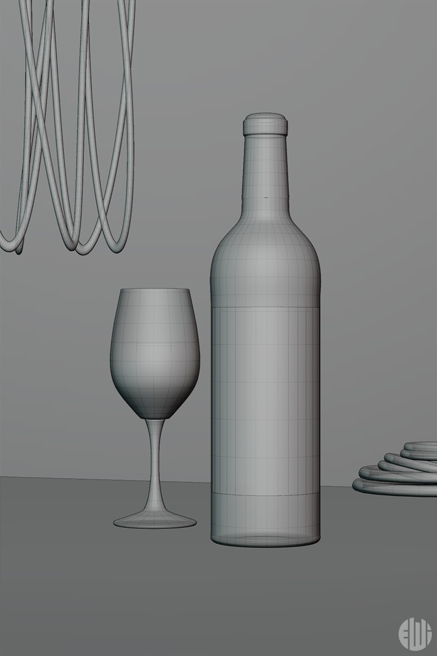 ArtStation - 🍷 How to Create a Realistic Wine Glass with Blender