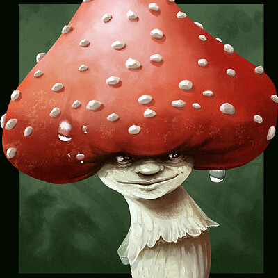 Joana mushroom amanite