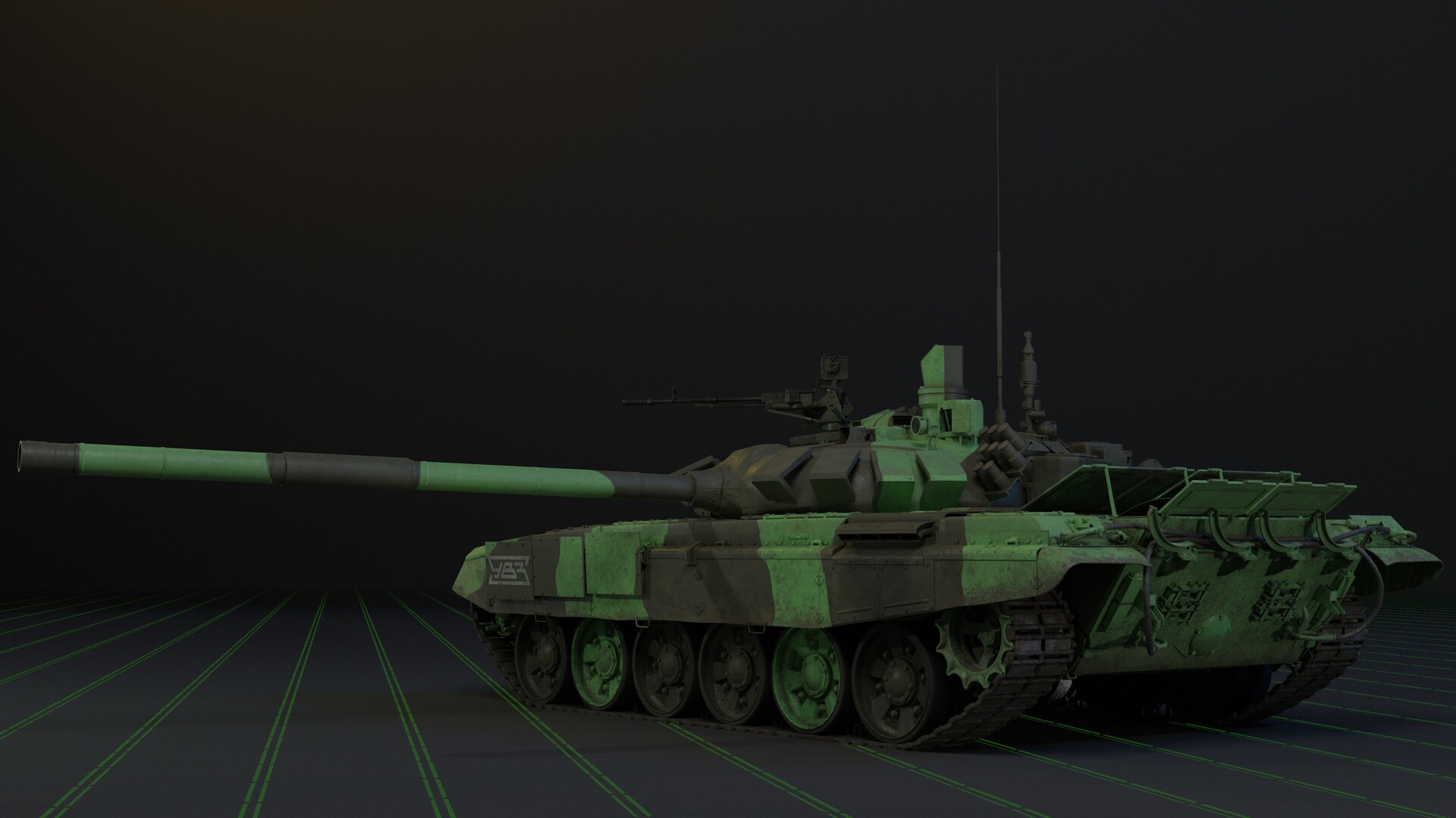 Artstation T 72b3 Ruslan