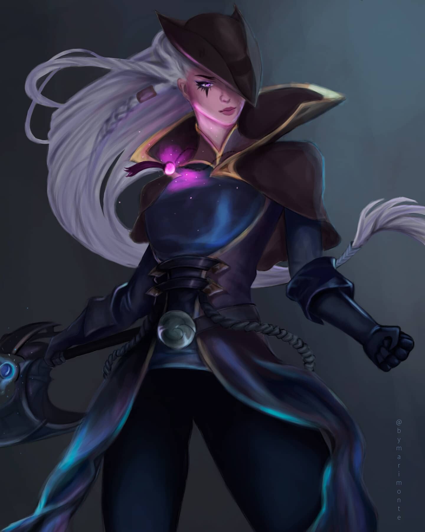 ArtStation - Dark Waters Diana (League of Legends)