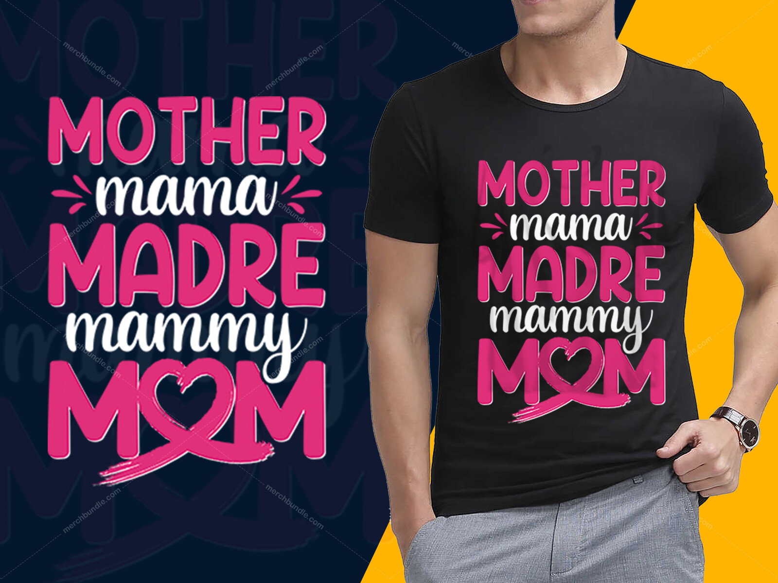 Mom Mama Madre T-Shirt