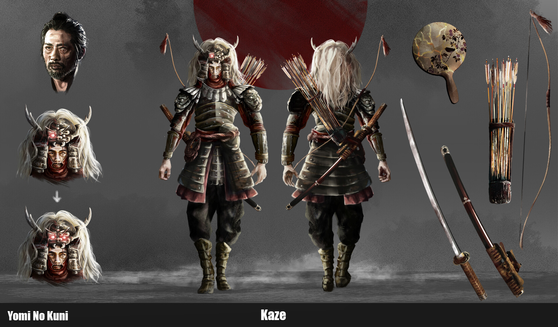 ArtStation - Kaze, the Samurai