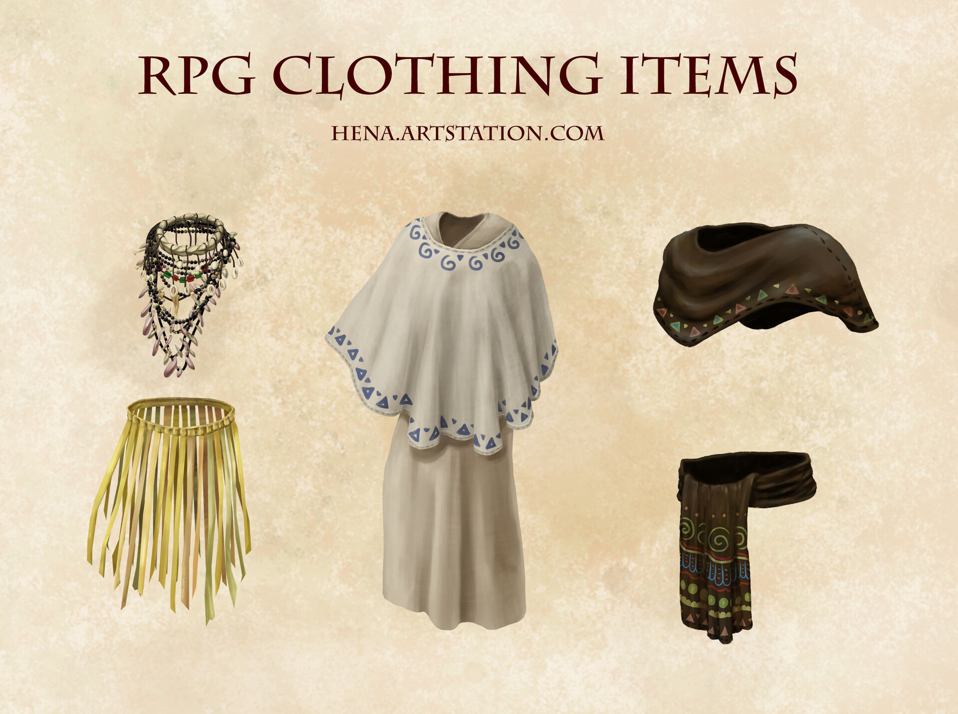 DSA: RPG Clothing Items (Jungle)
