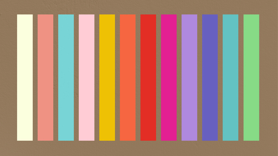 Brand colour palette