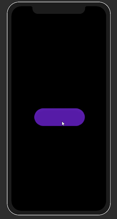 A shader that takes a sprite (the button shape) and distorts it with a procedural wave shape that rotates. Distortion shape is generated by remapping the uv x and y cordinates and applying that as distortion to the normal uv cordinates of the texture