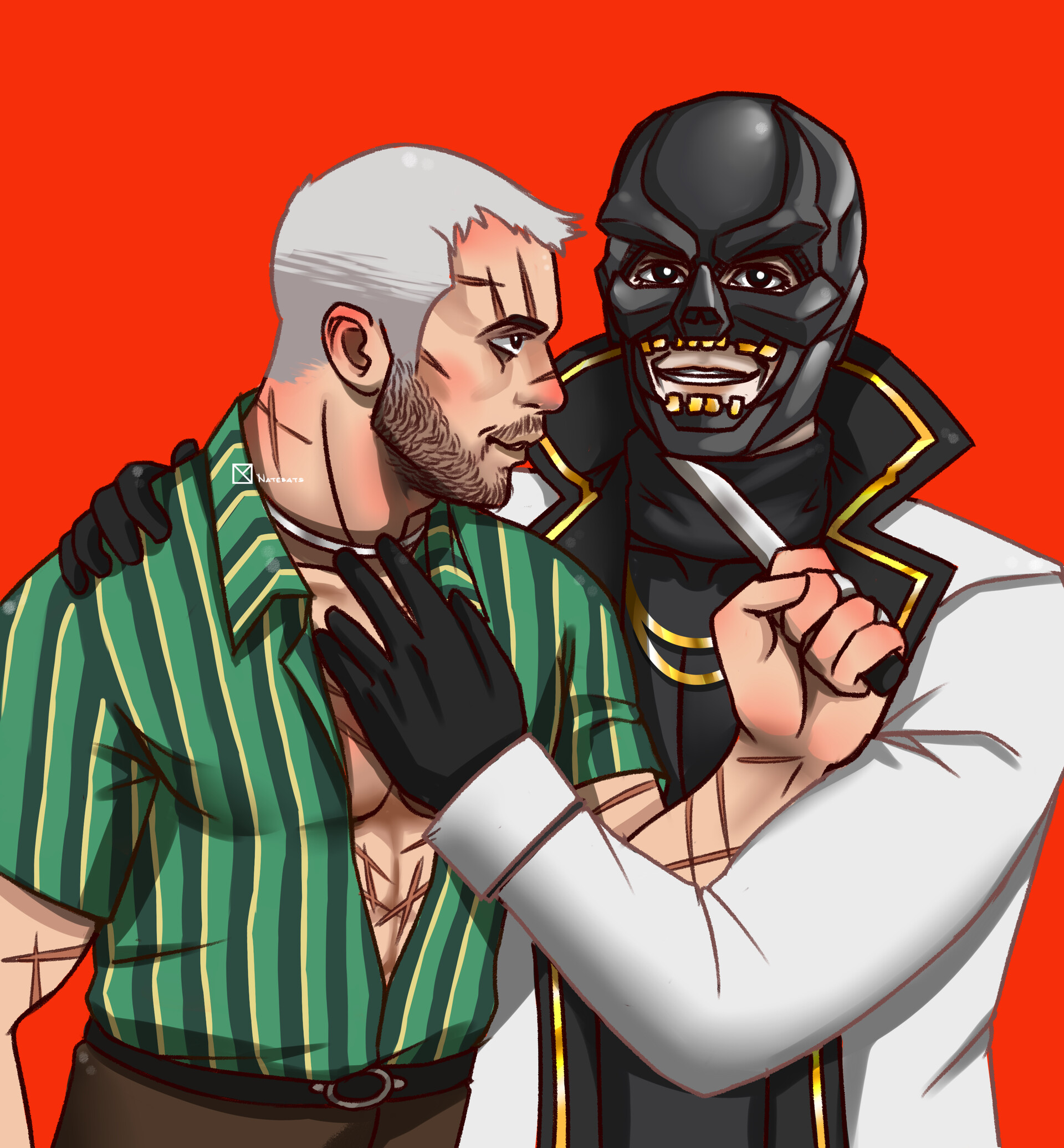 ArtStation - Black Mask & Victor Zsasz